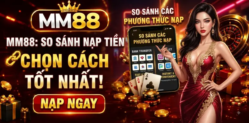 So sánh phương thức nạp tiền MM88
